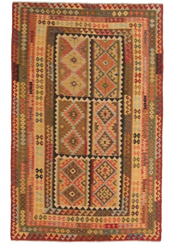 Tapis tissé à plat Kilim Afghan