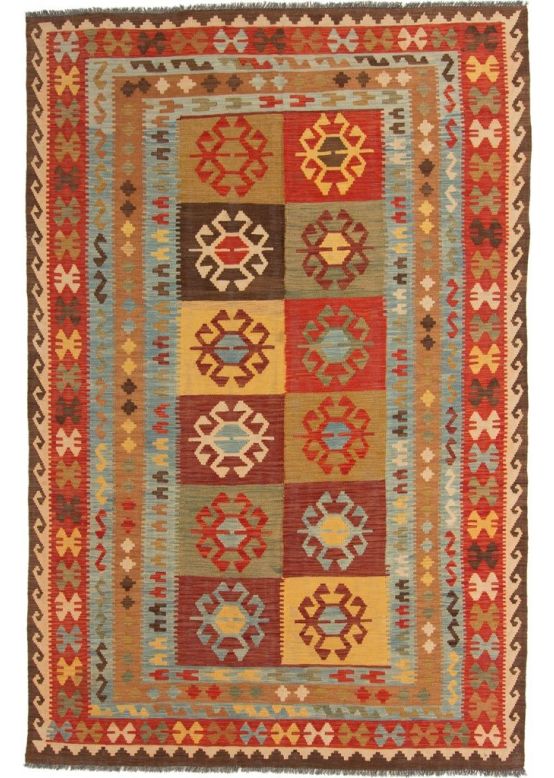 Tapis tissé à plat Kilim Afghan