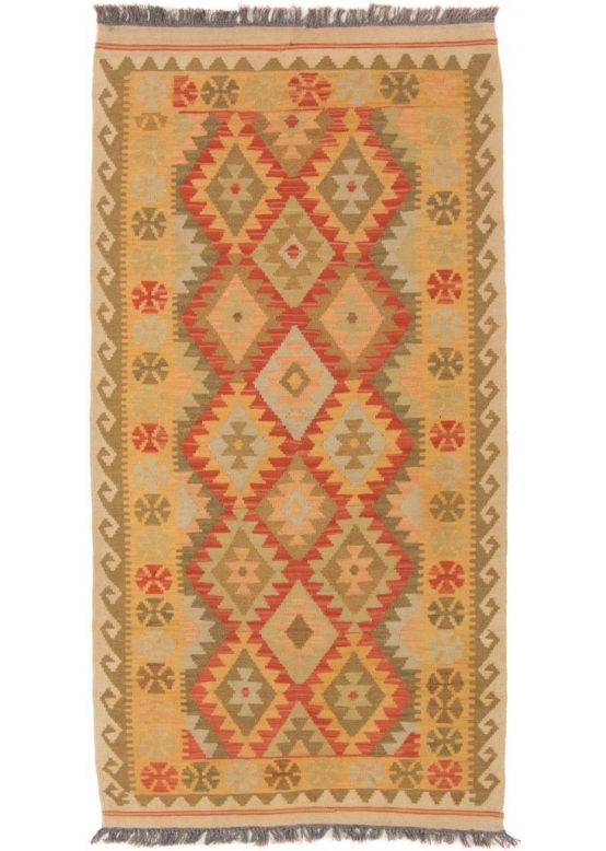 Tapis tissé à plat Kilim Afghan