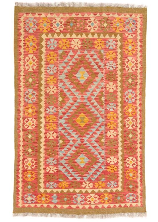 Tapis tissé à plat Kilim Afghan