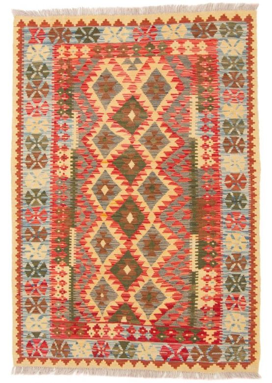 Tapis tissé à plat Kilim Afghan