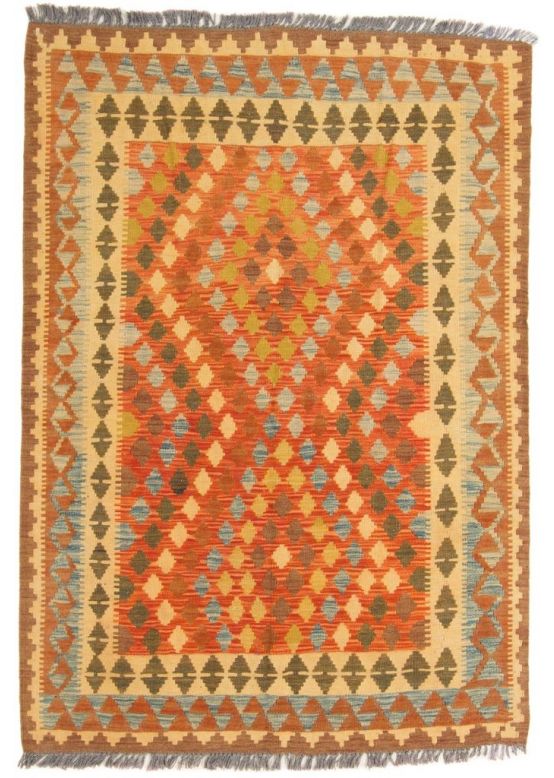 Tapis tissé à plat Kilim Afghan