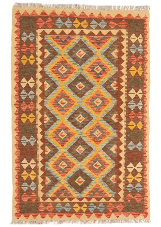 Tapis tissé à plat Kilim Afghan