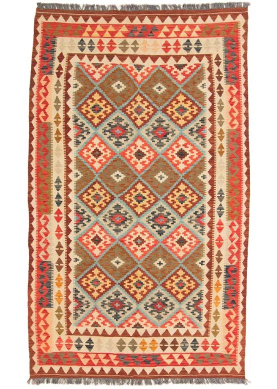 Tapis tissé à plat Kilim Afghan