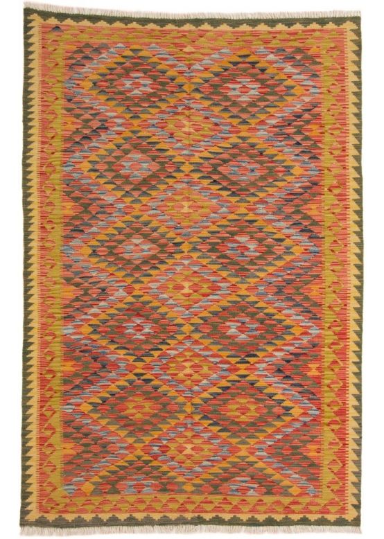 Tapis tissé à plat Kilim Afghan