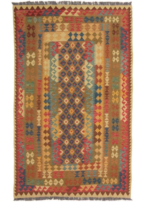 Tapis tissé à plat Kilim Afghan