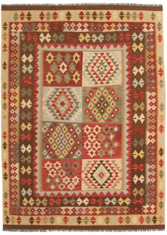 Tapis tissé à plat Kilim Afghan