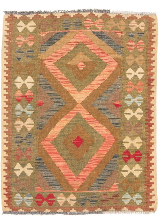 Tapis tissé à plat Kilim Afghan