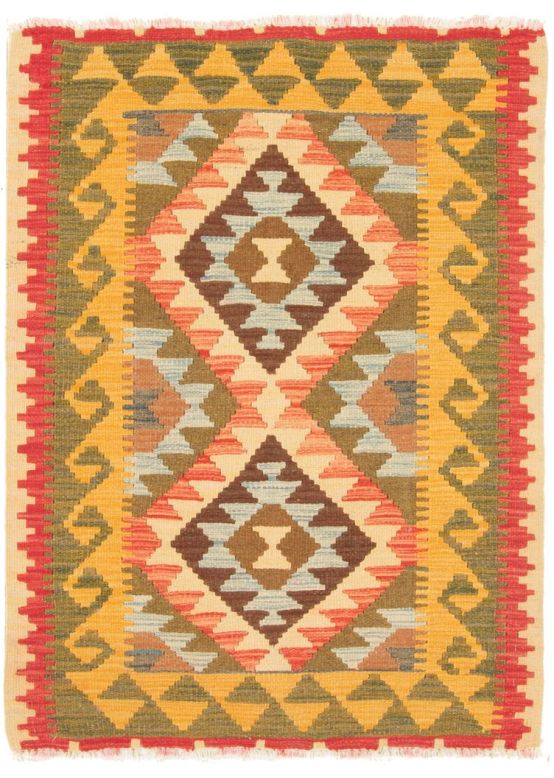 Tapis tissé à plat Kilim Afghan