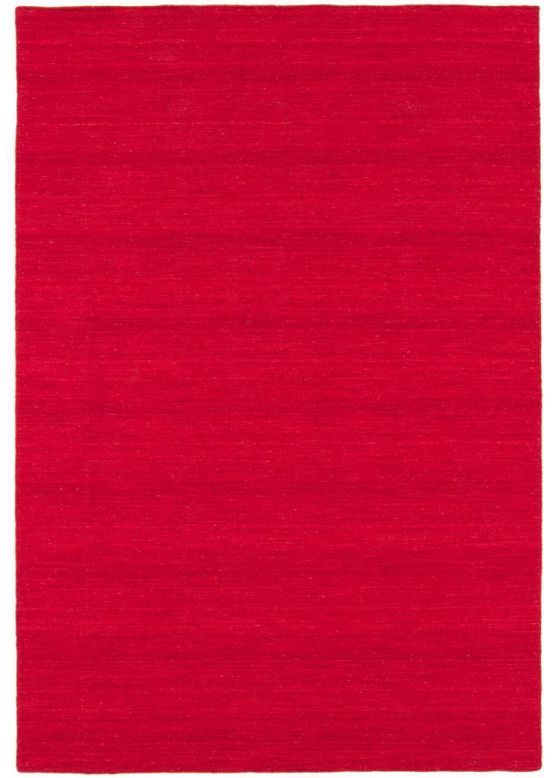 Tapis tissé à plat Kilim Loom Rouge