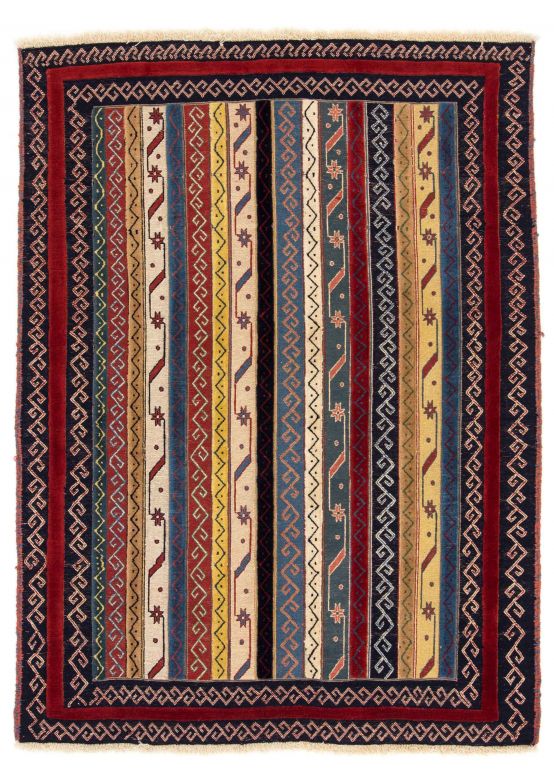 Tapis tissé à plat Kilim Qashqai