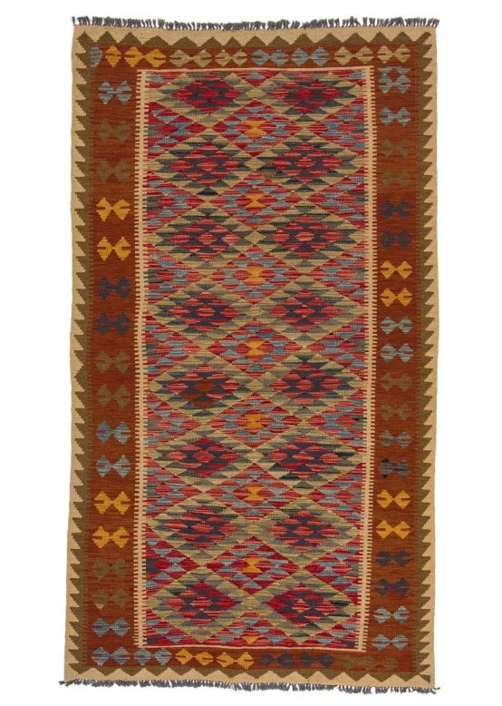 Tapis tissé à plat Kilim Afghan