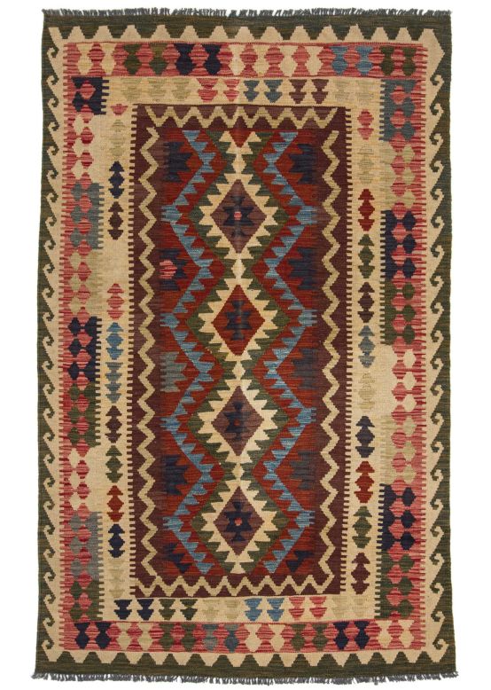 Tapis tissé à plat Kilim Afghan