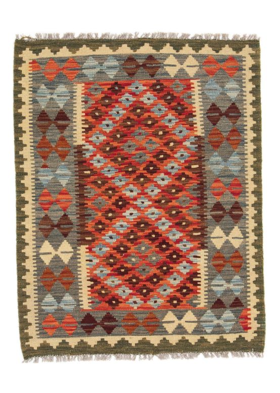 Tapis tissé à plat Kilim Afghan