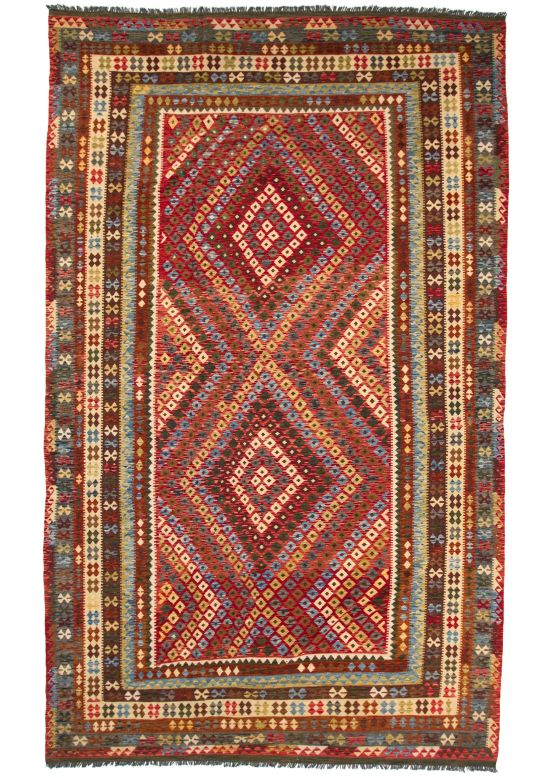 Tapis tissé à plat Kilim Afghan