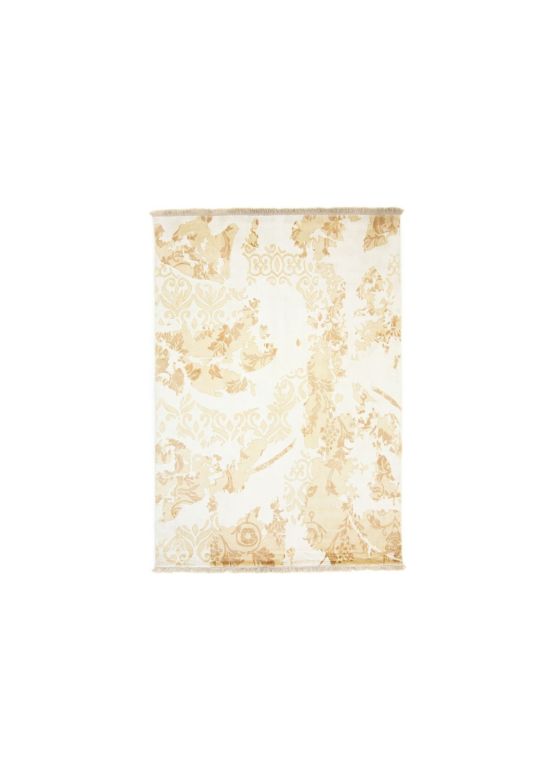 Tapis en viscose Visconti rare Beige Beige