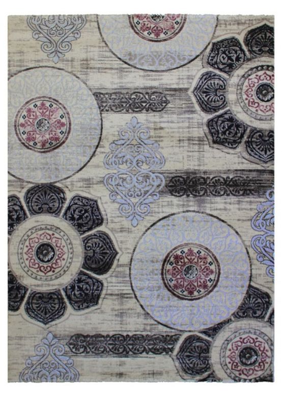 Tapis Mandala Rose