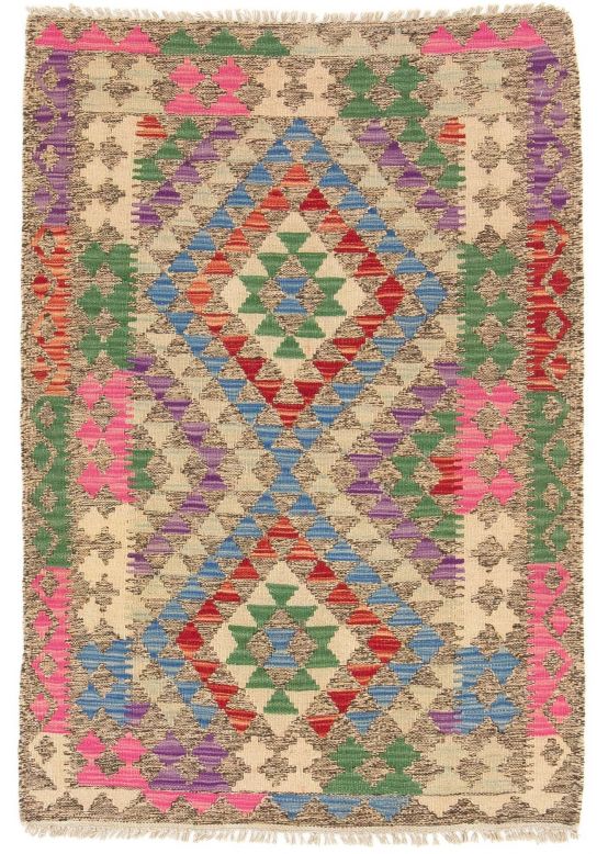 Tapis tissé à plat Kilim Afghan