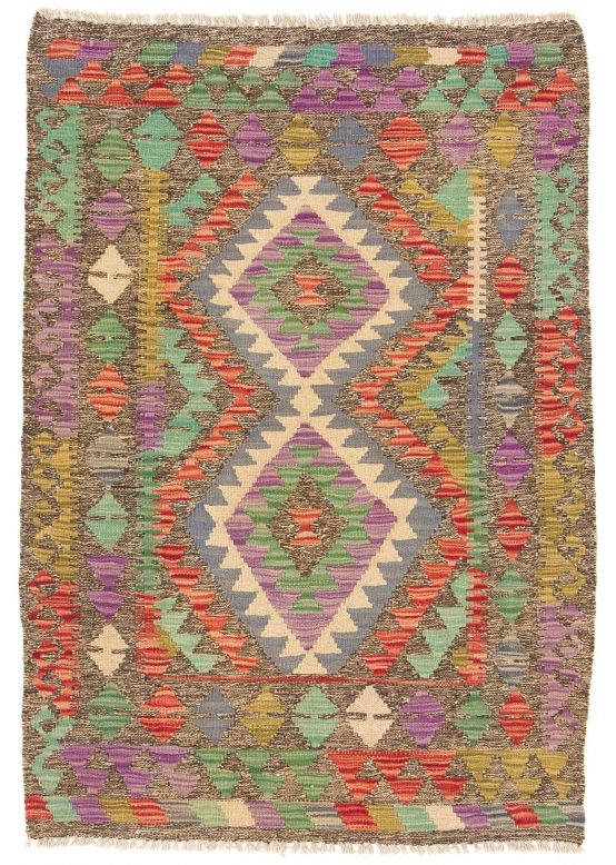 Tapis tissé à plat Kilim Afghan