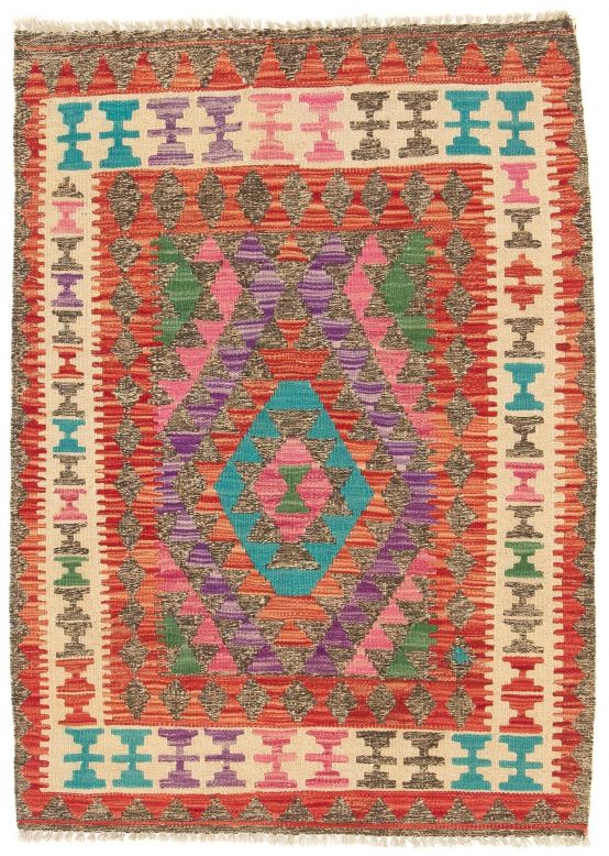 Tapis tissé à plat Kilim Afghan