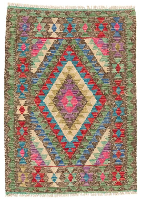 Tapis tissé à plat Kilim Afghan