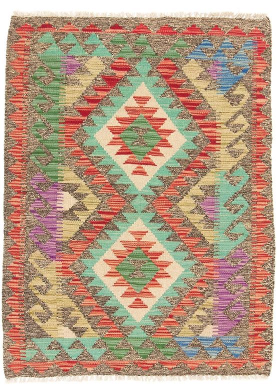 Tapis tissé à plat Kilim Afghan