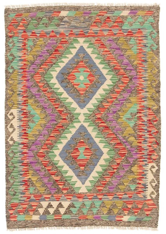 Tapis tissé à plat Kilim Afghan