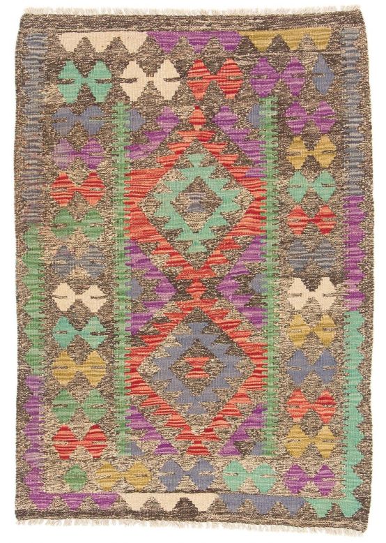 Tapis tissé à plat Kilim Afghan