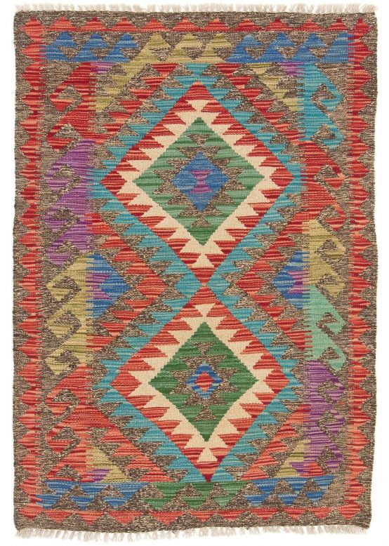 Tapis tissé à plat Kilim Afghan