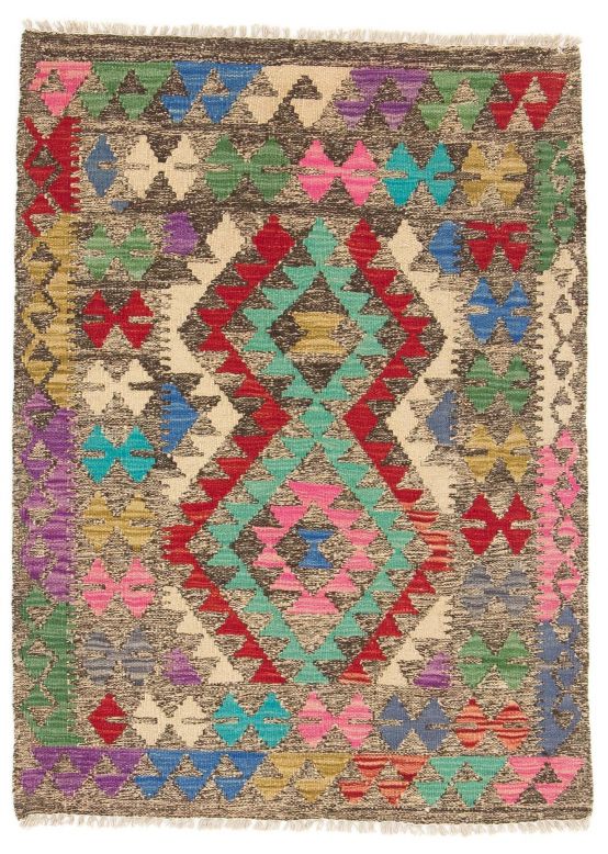 Tapis tissé à plat Kilim Afghan