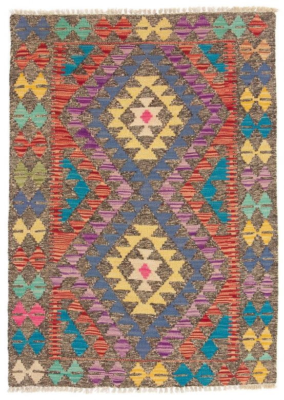 Tapis tissé à plat Kilim Afghan