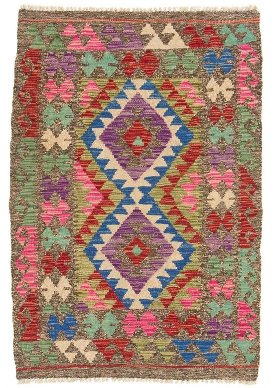 Tapis tissé à plat Kilim Afghan