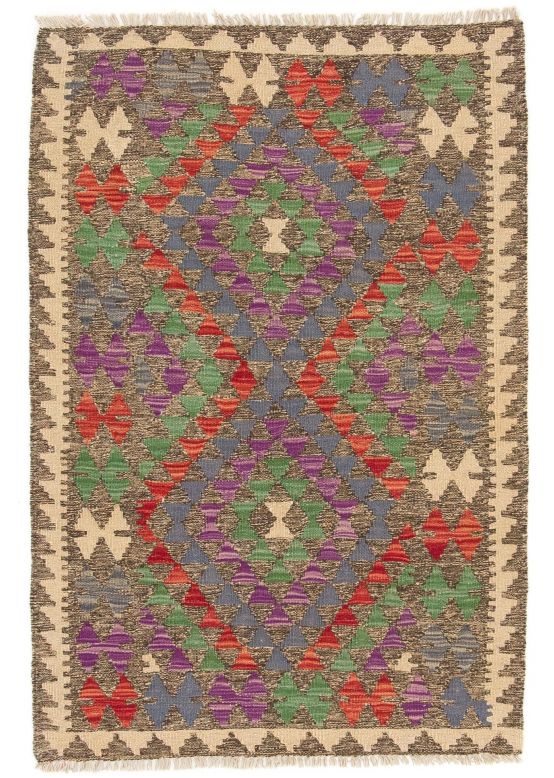 Tapis tissé à plat Kilim Afghan