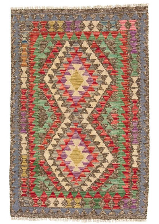 Tapis tissé à plat Kilim Afghan