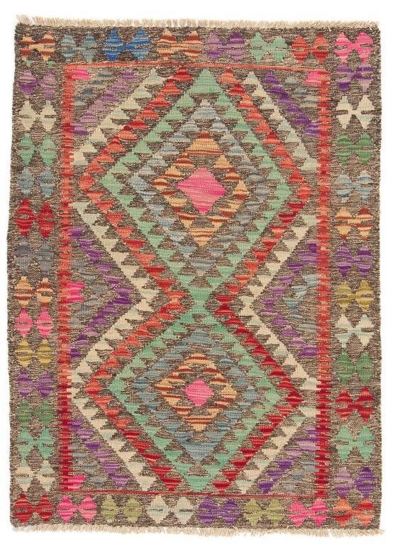 Tapis tissé à plat Kilim Afghan