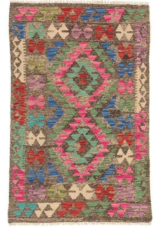 Tapis tissé à plat Kilim Afghan