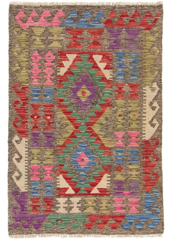 Tapis tissé à plat Kilim Afghan