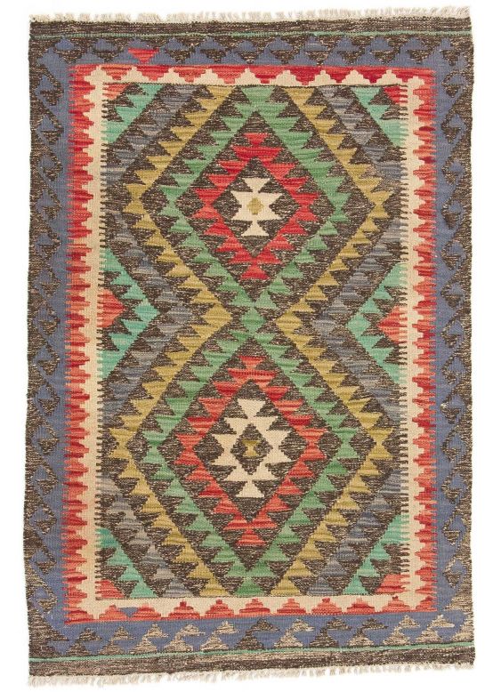 Tapis tissé à plat Kilim Afghan