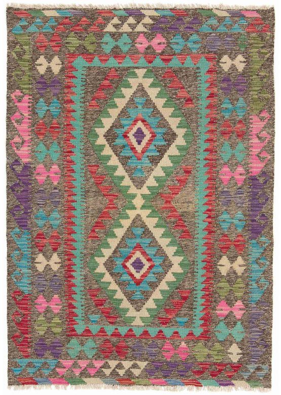 Tapis tissé à plat Kilim Afghan