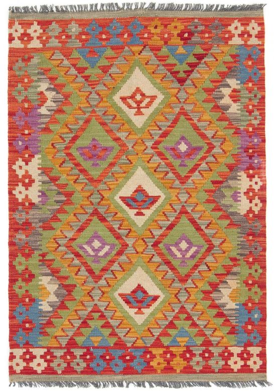 Tapis tissé à plat Kilim Afghan