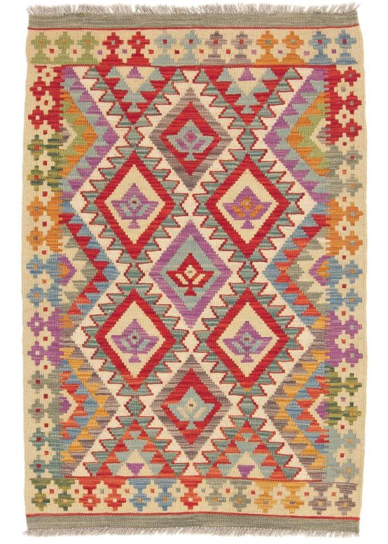 Tapis tissé à plat Kilim Afghan