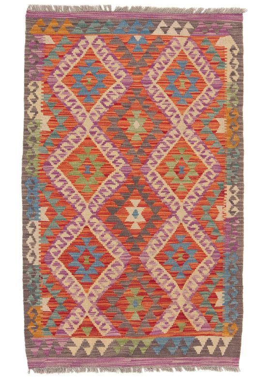 Tapis tissé à plat Kilim Afghan