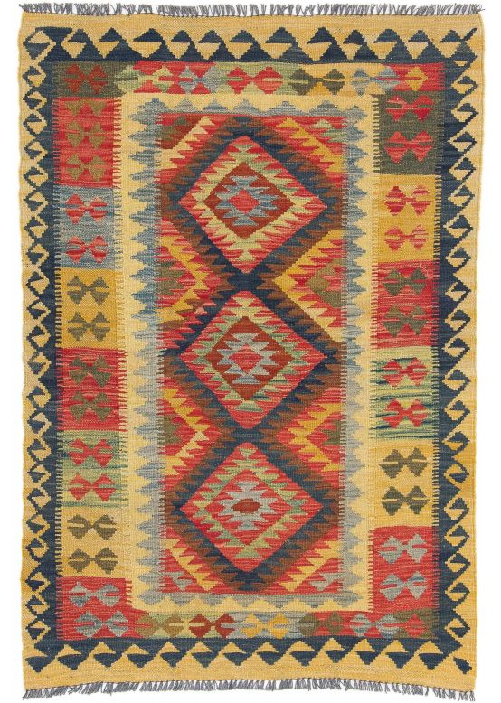 Tapis tissé à plat Kilim Afghan