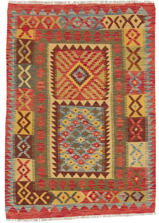 Tapis tissé à plat Kilim Afghan