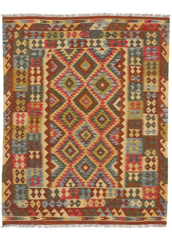 Tapis tissé à plat Kilim Afghan