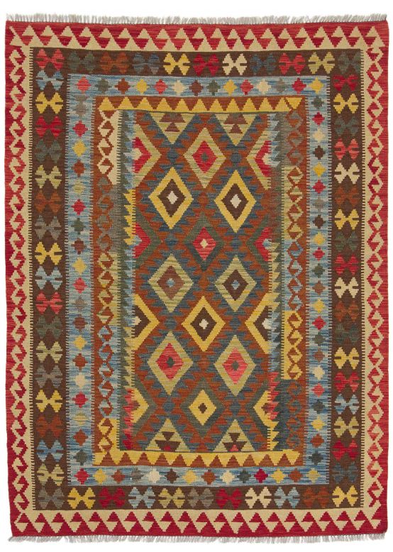 Tapis tissé à plat Kilim Afghan