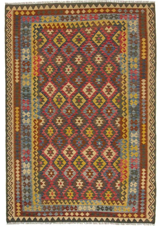 Tapis tissé à plat Kilim Afghan