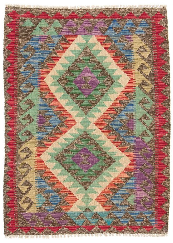 Tapis tissé à plat Kilim Afghan