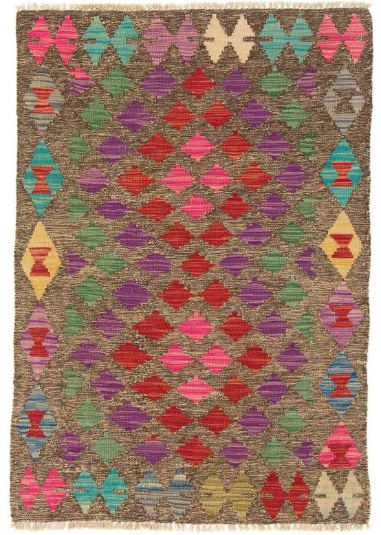 Tapis tissé à plat Kilim Afghan