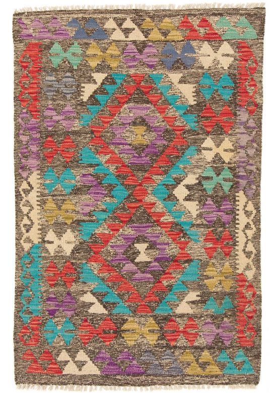 Tapis tissé à plat Kilim Afghan